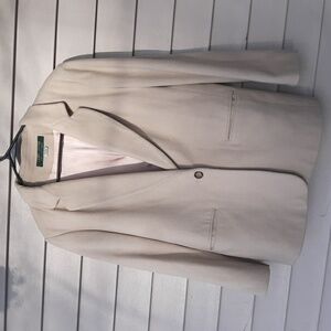 VINTAGE Larry Levine blazer wool/cashmere size 14